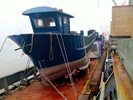 加蓬渔船运输项目